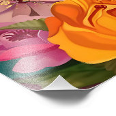 Floral Reverie Fotodruck (Ecke)