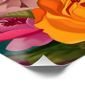 Floral Reverie Poster (Ecke)