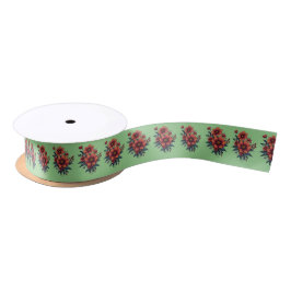 Floral Ribbon Satinband