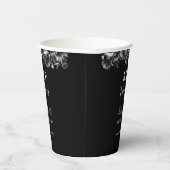 Floral RIP Twenties 30th Birthday Party Pappbecher (Rechts)