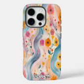 Floral River Pattern Case-Mate iPhone Hülle (Rückseite)