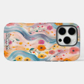 Floral River Pattern Case-Mate iPhone Hülle (Rückseite (Horizontal))