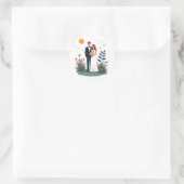Floral Romance Wedding Stickers (Tasche)
