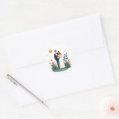 Floral Romance Wedding Stickers (Umschlag)