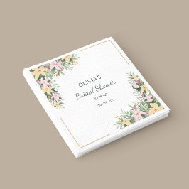 Floral Romantic Bridal Shower Napkin Serviette