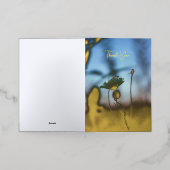 Floral Romantic Poem – Botanical Poetic Thank You (Äußere Ablage)