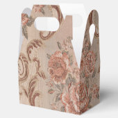 Floral romantische Gefälligkeitsbox Geschenkschachtel (Geöffnet)