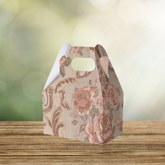 Floral romantische Gefälligkeitsbox Geschenkschachtel