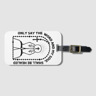 Floral Rosary Prayer Beads - Blessed Mother Mary  Gepäckanhänger