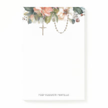 Floral Rosary Religious katholisches Gebet