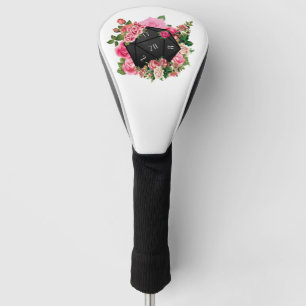 Floral Rose D20 Tabletop RPG Gaming Würfel Golf Headcover