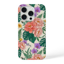 Floral Rose iPhone 15 Case – Elegant Flower Design
