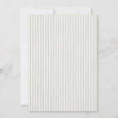 Floral Roses Sage Green Whimsical Bridal  Einladung (Rückseite)