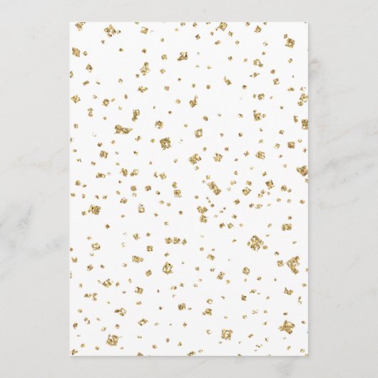 Floral Rosy Blush Bridunch Menü Menükarte (Rückseite)