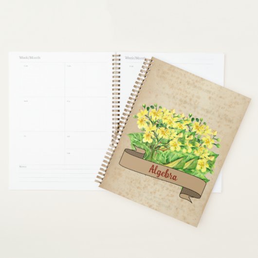 Floral Rustic Fall Inspire School  Planer (Anzeige)