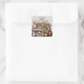 Floral Rustic Garden Sticker Matching Stationer (Tasche)