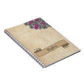 Floral Rustic Inspirier School Notizblock (Rechte Seite)