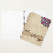 Floral Rustic Inspirier School Planer (Anzeige)