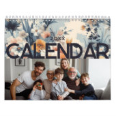 Floral rustikal Vintag elegant boho Kalender (Titelbild)