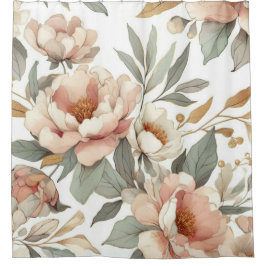 Floral rustikal Vintag elegant stilvoll Duschvorhang