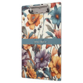 Floral rustikal Vintag elegant stilvoll Klemmbrett (Links)