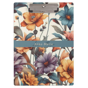 Floral rustikal Vintag elegant stilvoll Klemmbrett