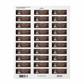 Floral rustikales Holz Lantern Magnolia String Lig (Vorne)