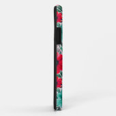 Floral rustikales Retromuster Case-Mate iPhone Hülle (Hinten/Rechts)