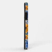 Floral rustikales Retromuster Case-Mate iPhone Hülle (Hinten/Rechts)