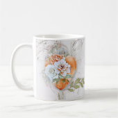 Floral Sacred Heart With Soft Neutrals & Botanical Kaffeetasse (Links)