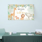 Floral Safari Wild One Banner (Messeveranstaltung)