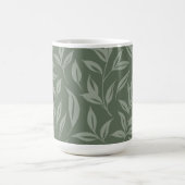 Floral Sage Green Kaffeetasse (Mittel)