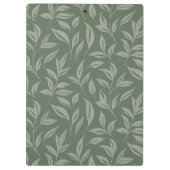 Floral Sage Green Klemmbrett (Rückseite)