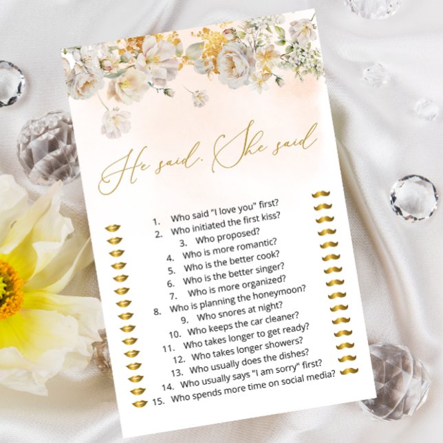 Floral sagte er sagte sie raten, wer sagte, es Spi (Von Creator hochgeladen)