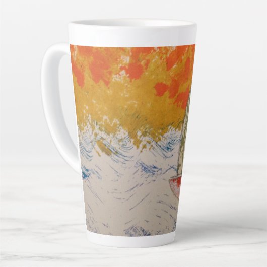 Floral Sail Milchtasse (Linke Ecke)