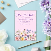 Floral Save the Date Wedding Invitation Acryleinladungen (In Situ (Hochzeit))