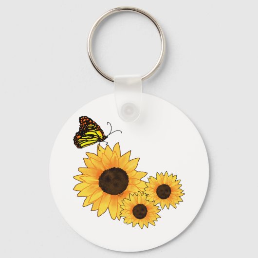 floral schlüsselanhänger (Vorderseite)