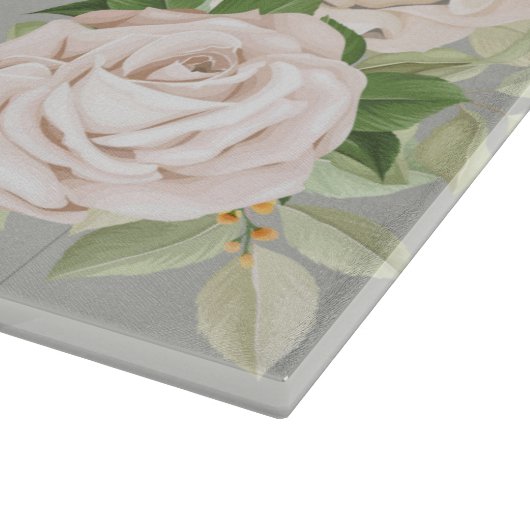 floral schneidebrett (Ecke)