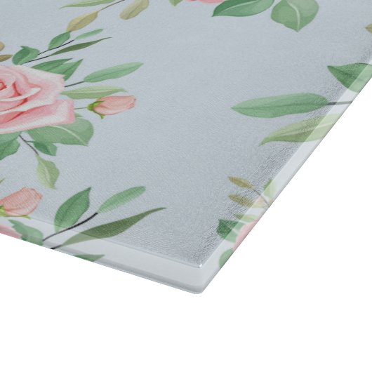 floral schneidebrett (Ecke)