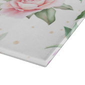 floral schneidebrett (Ecke)