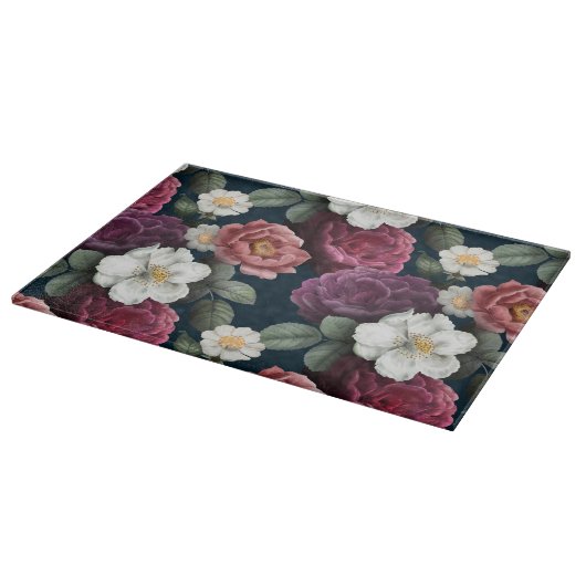 floral schneidebrett (Ecke)