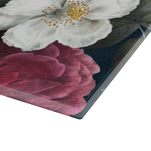 floral schneidebrett (Ecke)