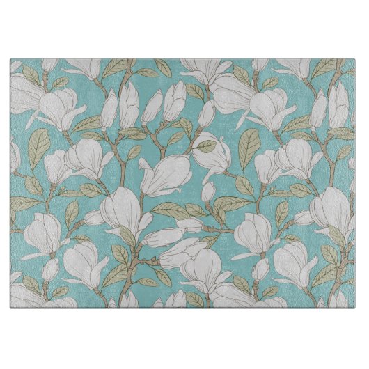 floral schneidebrett (Vorderseite)