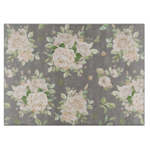 floral schneidebrett