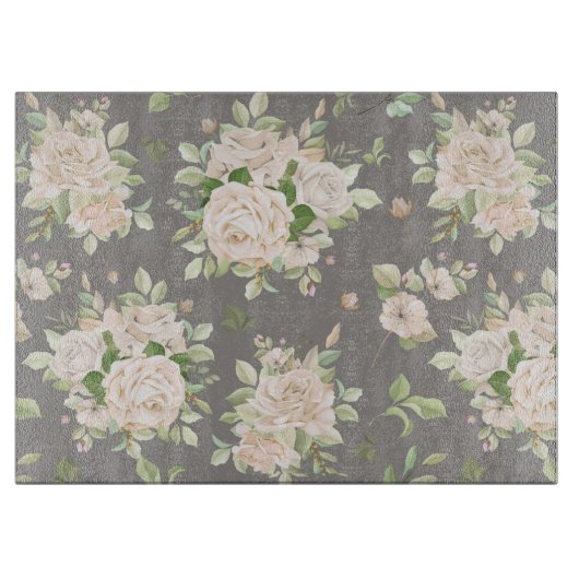 floral schneidebrett (Vorderseite)