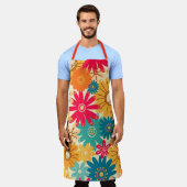 floral schürze (Getragen)