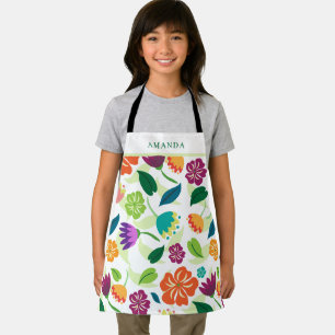 floral schürze