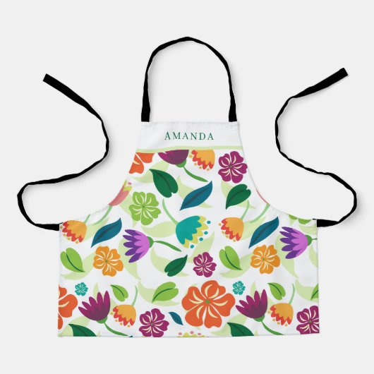 floral schürze (Vorderseite)