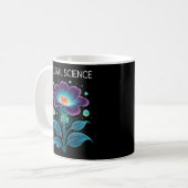 Floral Science Botany und Chemie Fusion Kaffeetasse (Vorderseite Links)