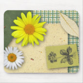 Floral Scrapbook Mousepad (Vorne)
